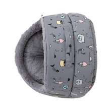 Moggy Treats Hooded Cat Bed